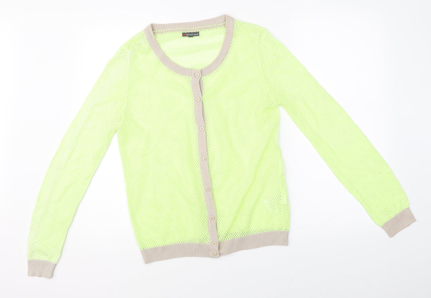 Street One Womens Green   Cardigan Jumper Size 16