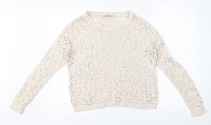 George Womens Beige   Pullover Jumper Size 12