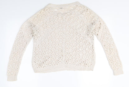 George Womens Beige   Pullover Jumper Size 12