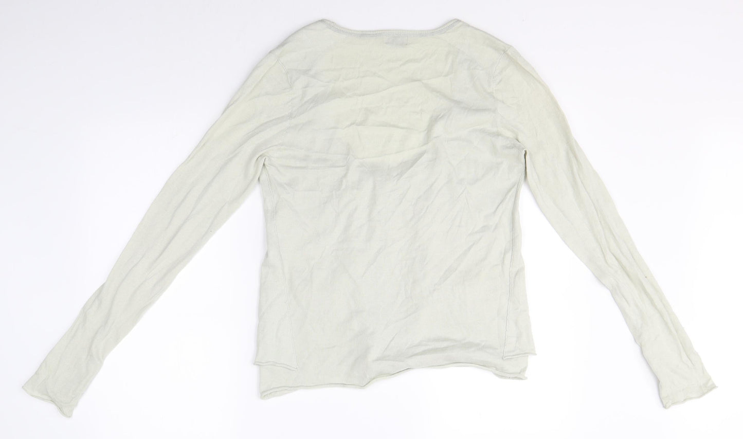 Hunkydory Mens Green   Cardigan Jumper Size M