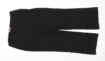 Womens UK Size 16 Paraphrase Regular Fit Dress Pants Black Trousers