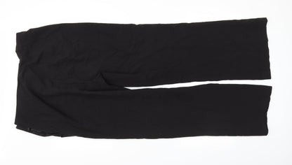 Womens UK Size 16 Paraphrase Regular Fit Dress Pants Black Trousers