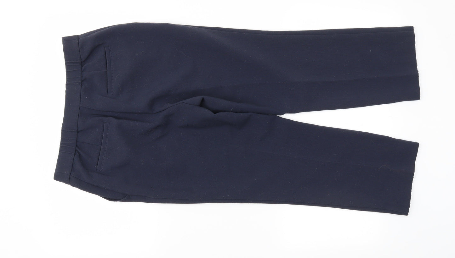 Classic Womens Blue   Chino Trousers Size 8 L26 in