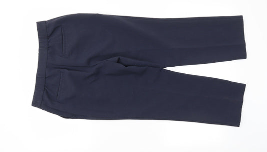 Classic Womens Blue   Chino Trousers Size 8 L26 in