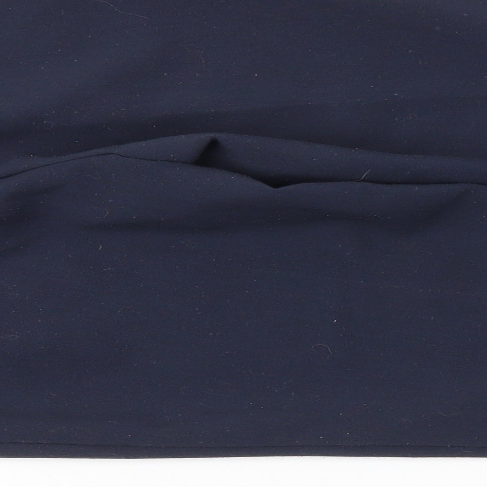 Classic Womens Blue   Chino Trousers Size 8 L26 in