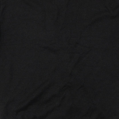 Minister Womens Black   Cardigan Jumper Size L