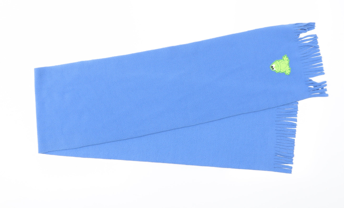 Preworn Boys Blue  Fleece Scarf  One Size  - Frog