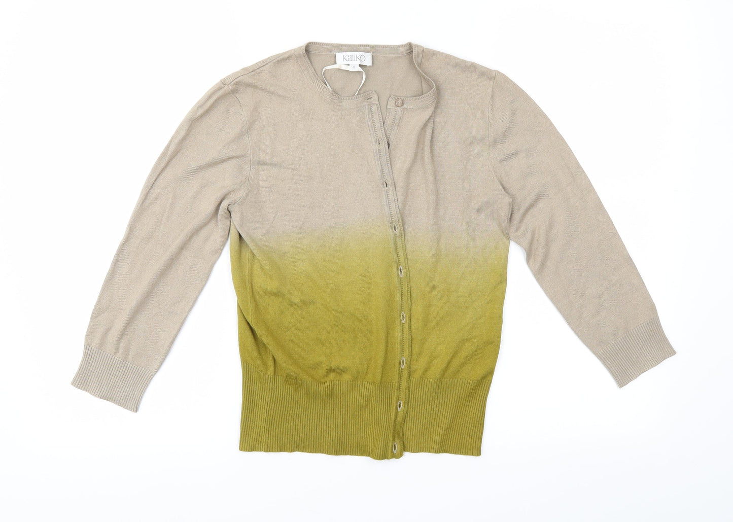 Kaliko Womens Green   Cardigan Jumper Size 8