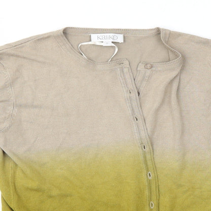 Kaliko Womens Green   Cardigan Jumper Size 8