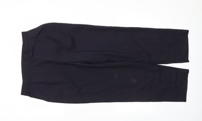 Country Collection Womens Black   Chino Trousers Size 16 L28 in