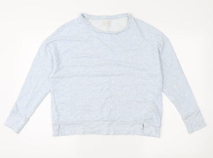 Debenhams Womens Blue  Jersey Pullover Sweatshirt Size M