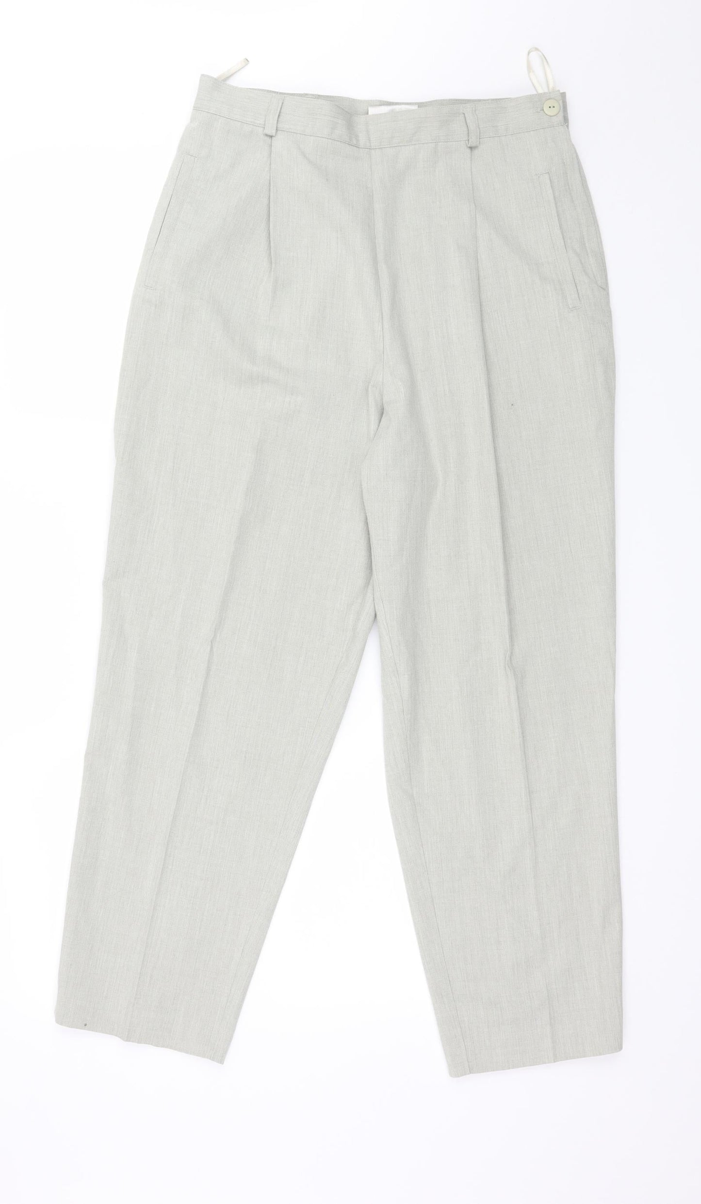 Modern Classics Womens Grey   Trousers  Size 14 L26 in