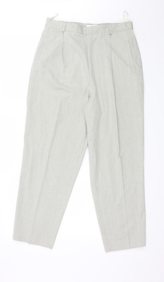 Modern Classics Womens Grey   Trousers  Size 14 L26 in