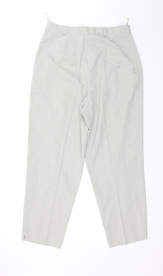 Modern Classics Womens Grey   Trousers  Size 14 L26 in
