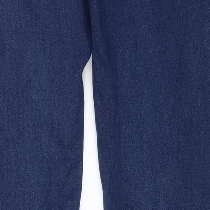 Denim & Co. Womens Blue  Denim Skinny Jeans Size 10 L33 in