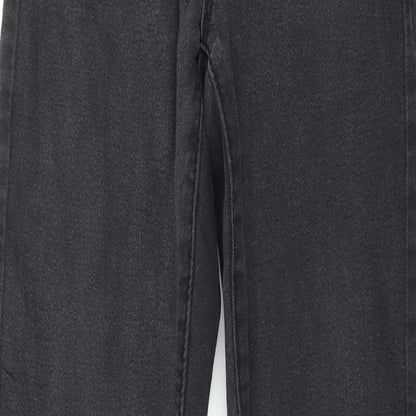 Denim & Co. Womens Grey  Denim Skinny Jeans Size 8 L30 in