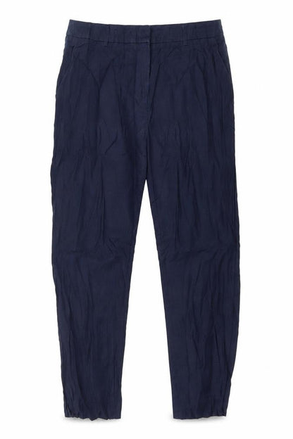 Womens UK Size 12 Warehouse Regular Fit  Blue Trousers
