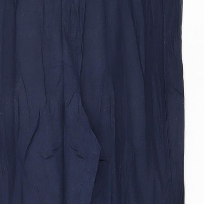 Warehouse Womens Blue   Trousers  Size 12 L26 in