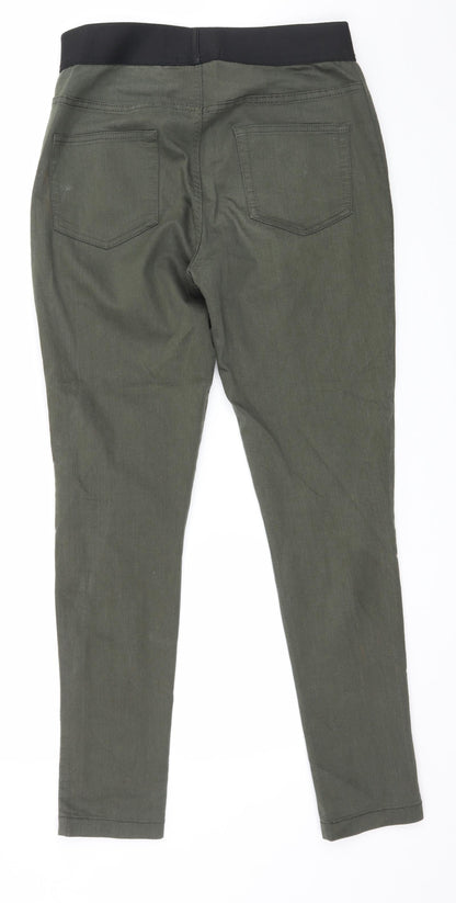 Preworn Womens Green  Denim Jegging Jeans Size 32 in L30 in