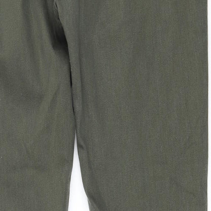 Preworn Womens Green  Denim Jegging Jeans Size 32 in L30 in