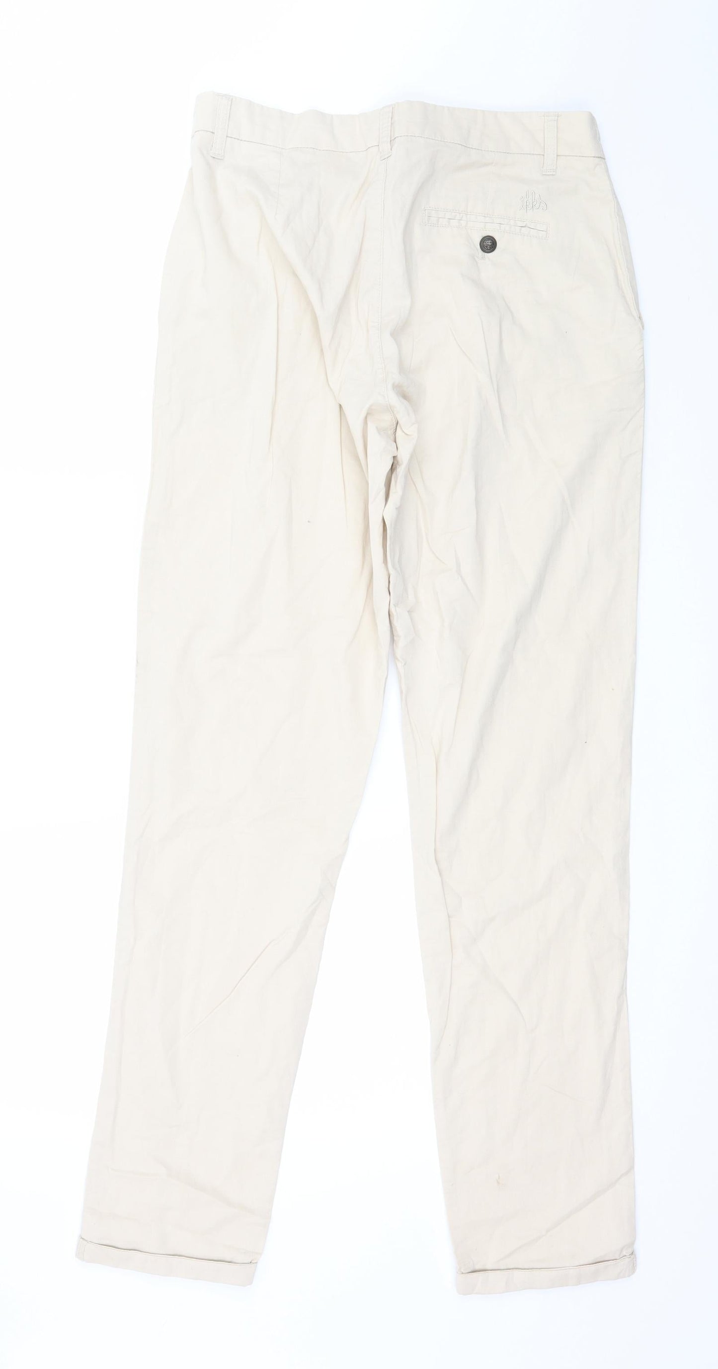 IKKS Womens Beige   Trousers  Size 30 in L30 in