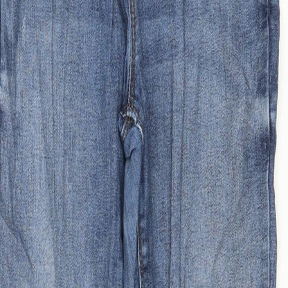 Denim & Co. Womens Blue  Denim Skinny Jeans Size 12 L28 in