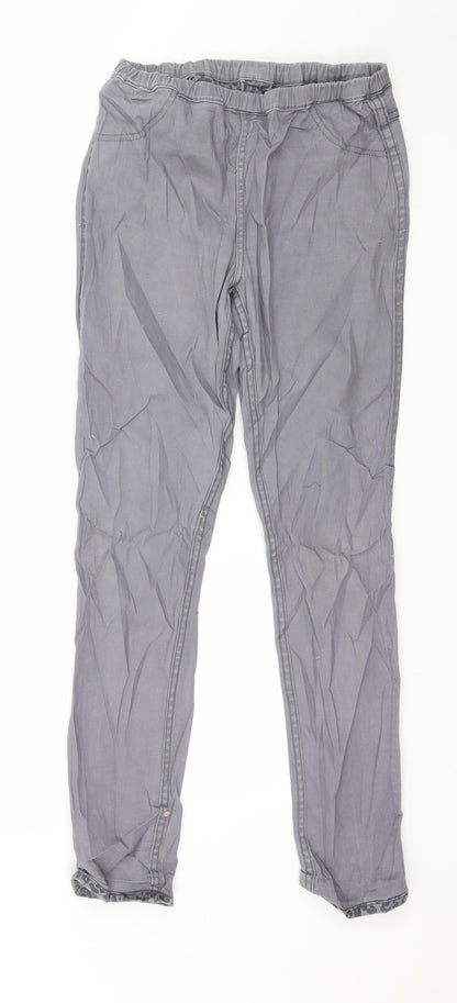 Womens UK Size 32 in Preworn Regular Fit Jegging Grey Jeans