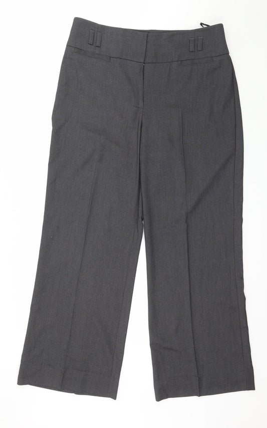 George Womens Grey   Trousers  Size 36 in L31 in