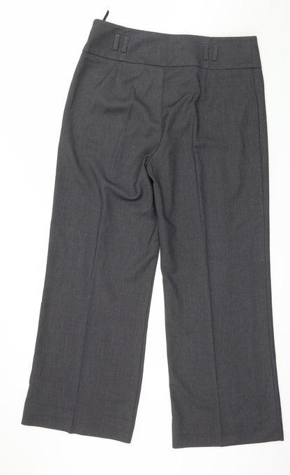 George Womens Grey   Trousers  Size 36 in L31 in
