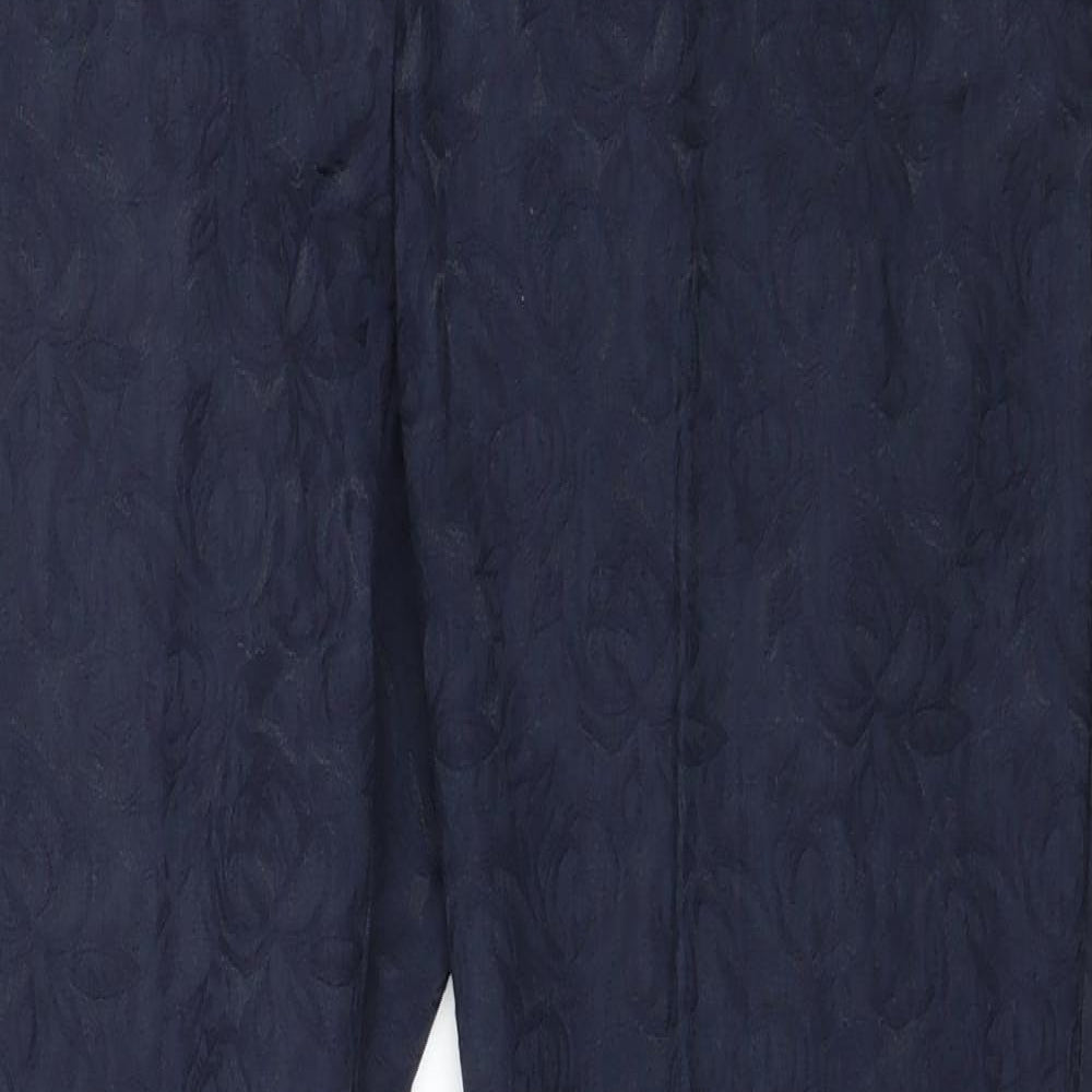 Womens UK Size 10 NEXT Regular Fit  Blue Trousers