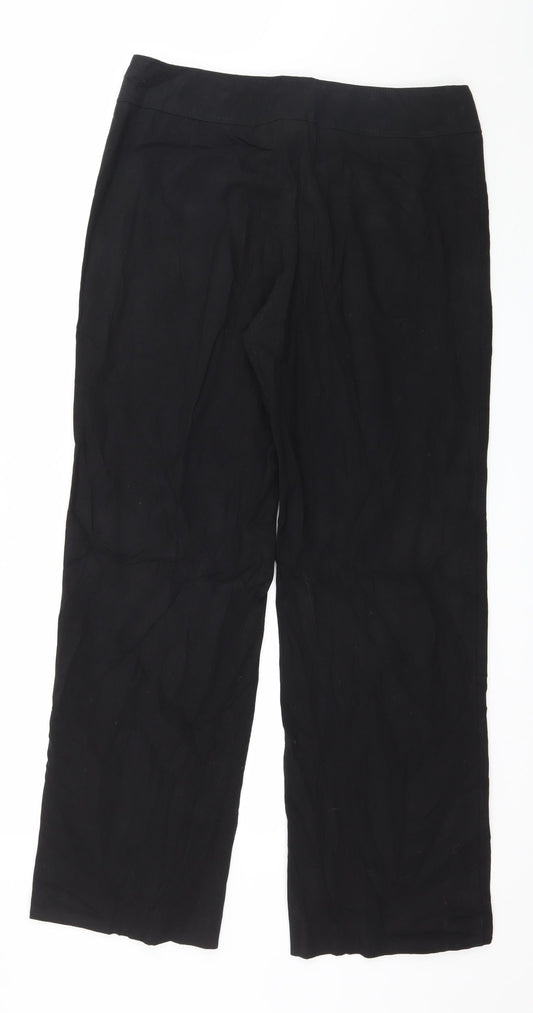 Autonomy Womens Black   Trousers  Size 14 L31 in