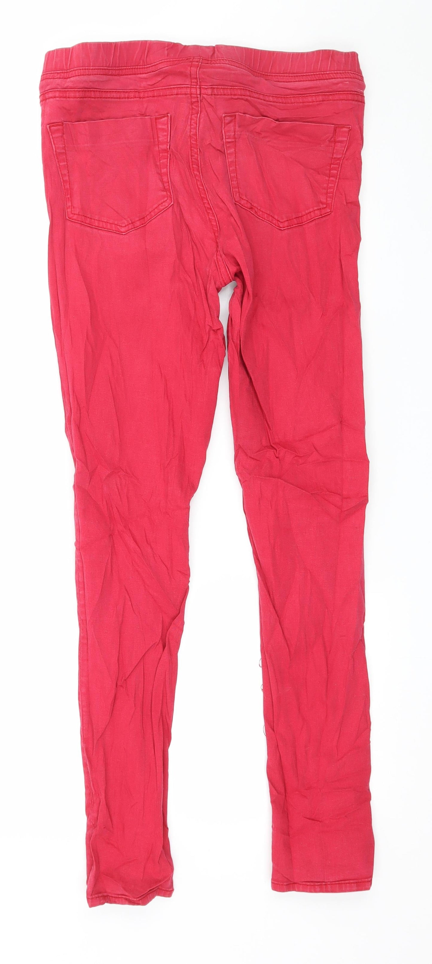 Warehouse Womens Pink  Denim Skinny Jeans Size 10 L29 in