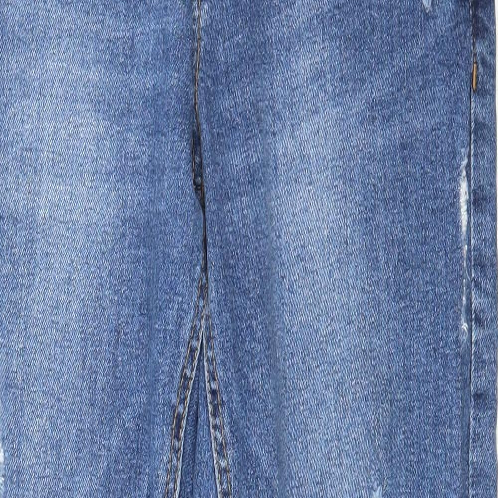 Denim & Co. Womens Blue  Denim Skinny Jeans Size 8 L27 in