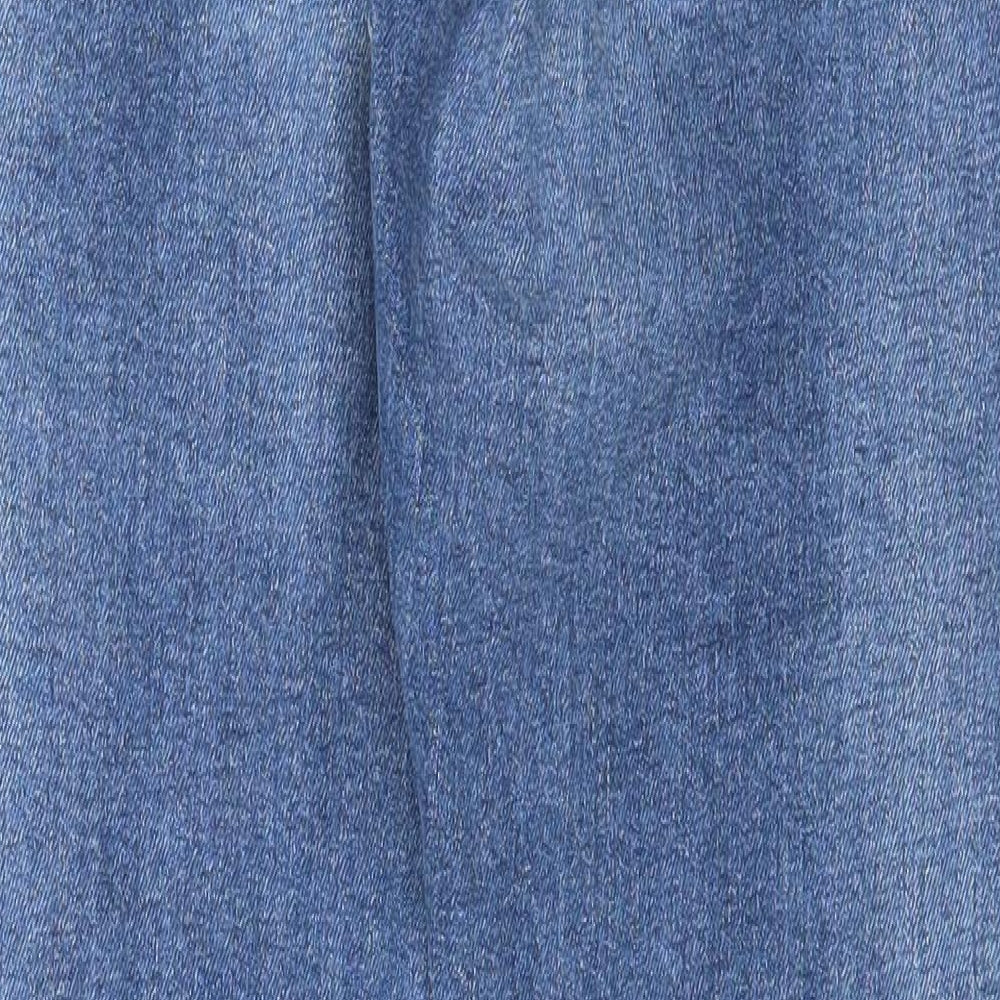 Denim & Co. Womens Blue  Denim Skinny Jeans Size 8 L27 in