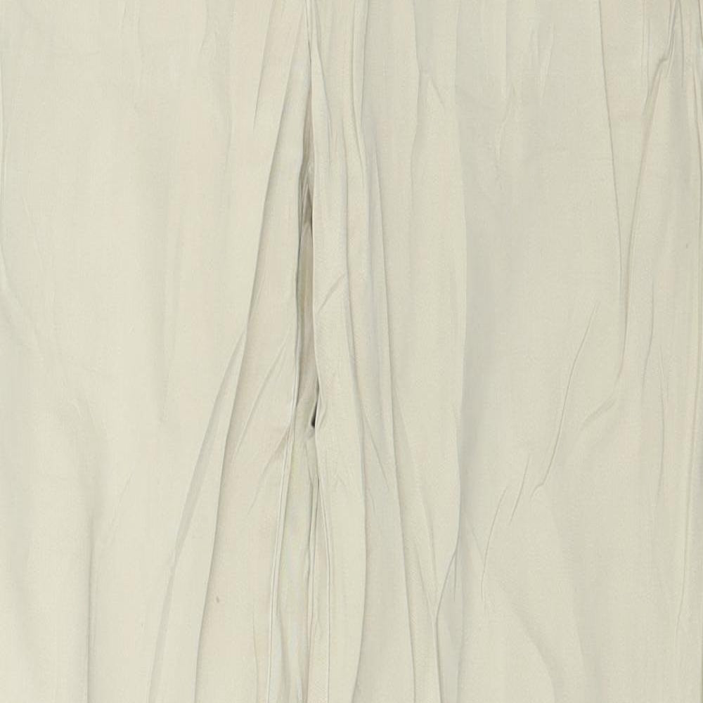 Womens UK Size 30 in Gap Regular Fit  Beige Trousers