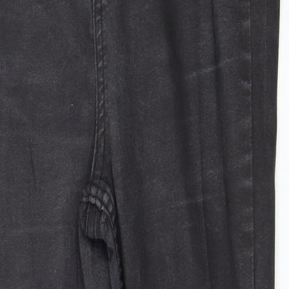 New Look Womens Black  Denim Skinny Jeans Size 12 L27 in