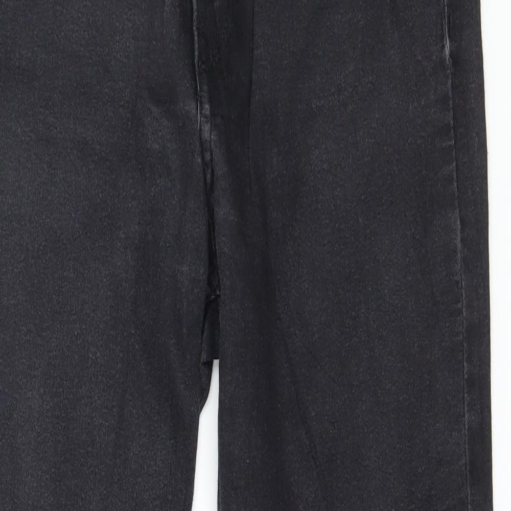 Womens UK Size 27 in H&M Regular Fit Skinny Black Jeans