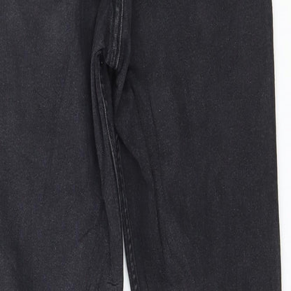 Womens UK Size 27 in H&M Regular Fit Skinny Black Jeans