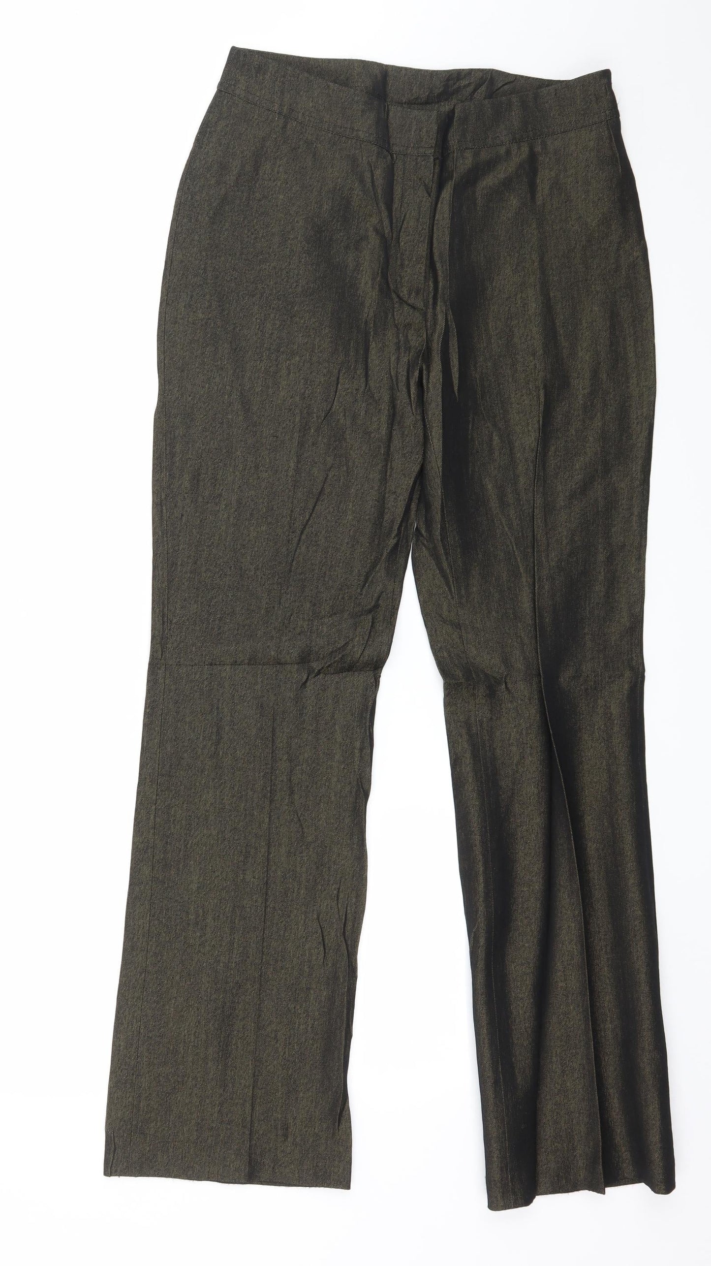 NEXTq Womens Black   Trousers  Size 10 L31 in