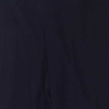 Womens UK Size 14 Marks and Spencer Regular Fit  Blue Trousers