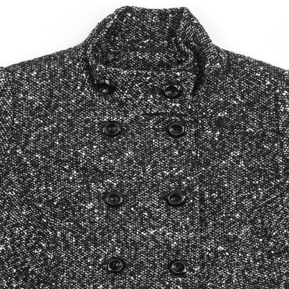 Lakeland Womens Black   Pea Coat Coat Size 14