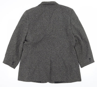 Klass Womens Green Polka Dot  Jacket Blazer Size 16