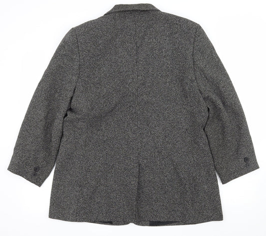 Klass Womens Green Polka Dot  Jacket Blazer Size 16