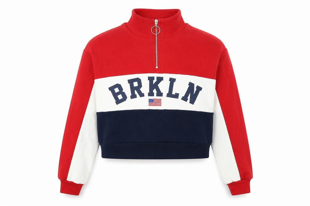 Womens UK Size S Divided Red Pullover Sweatshirt