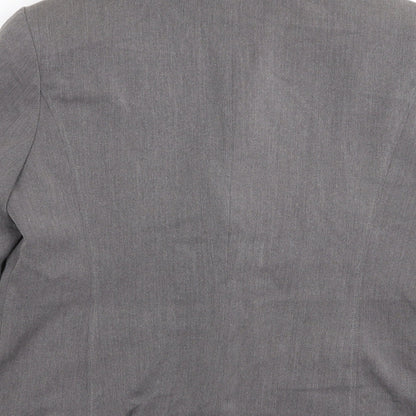 Womens UK Size 14 Gelco Regular Grey Blazer