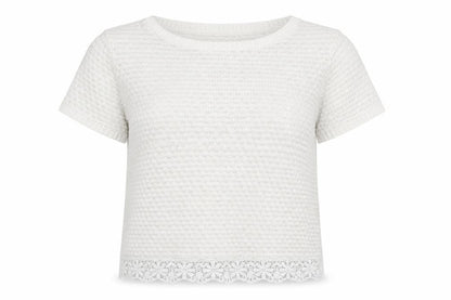 Dorothy Perkins Womens White   Pullover Jumper Size 10