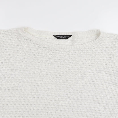 Dorothy Perkins Womens White   Pullover Jumper Size 10