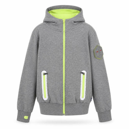 Original Marines Boys Grey   Full Zip Jumper Size 12 Years