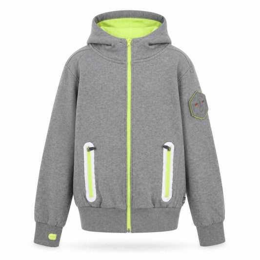 Original Marines Boys Grey   Full Zip Jumper Size 12 Years