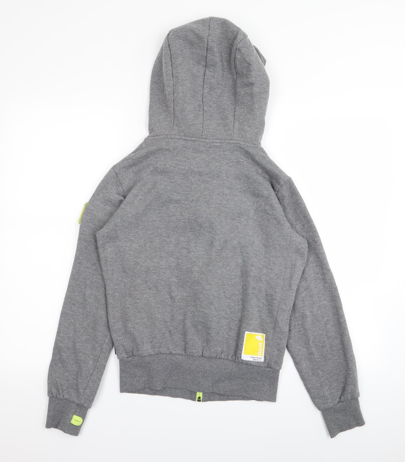 Original Marines Boys Grey   Full Zip Jumper Size 12 Years